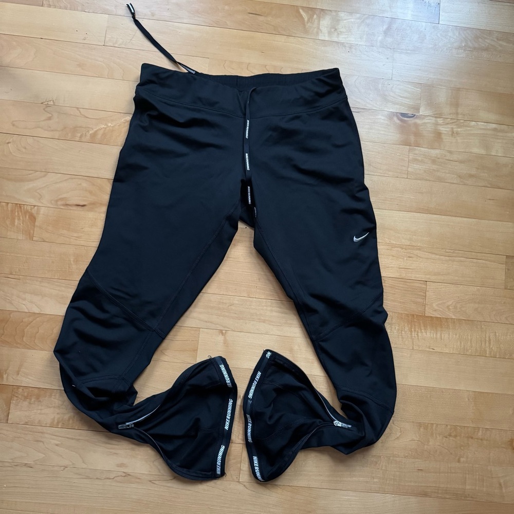Womens Black Nike Bottoms